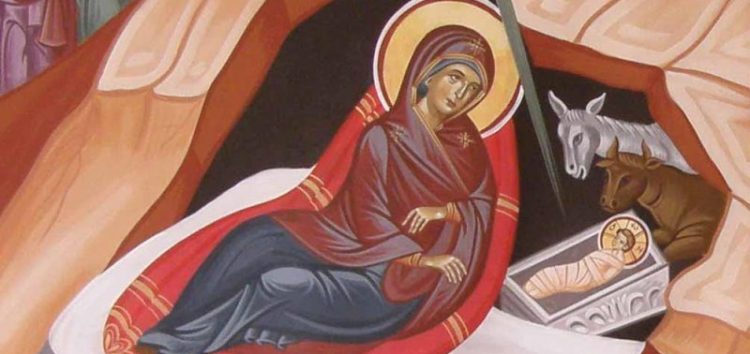 Η απεικόνιση της Παναγίας στην παράσταση της Γεννήσεως του Χριστού στην Ορθόδοξη Εκκλησιαστική Τέχνη