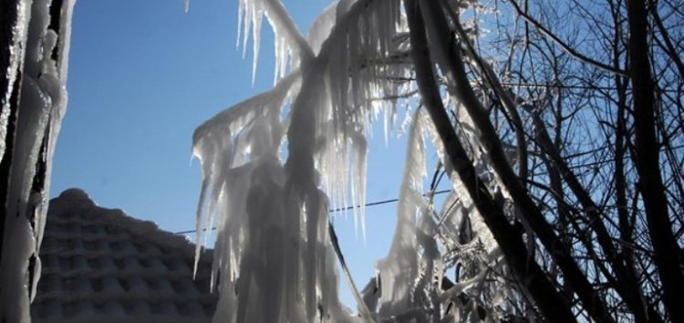 Συνθήκες παγετού στη Φλώρινα