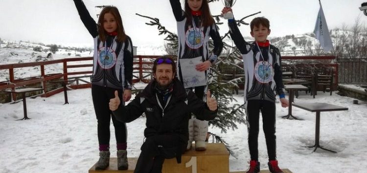 Κυρίαρχος στο ski cross ο ΑΟΦ: 3 κύπελλα με Νεφέλη Τίτα, Βασίλη Ροσενλή, Ελευθερία Σαρακίνη
