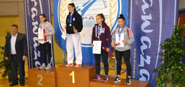 Τρίτη θέση για την Ειρήνη – Μαρία Τσαρτσιταλίδου στο Πανελλήνιο Πρωτάθλημα Καράτε
