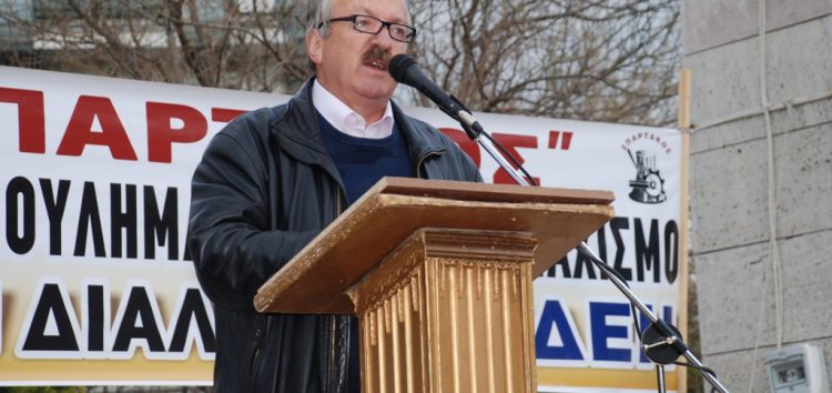 Ο δήμαρχος Φλώρινας στο συλλαλητήριο κατά της πώλησης μονάδων της ΔΕΗ (video, pics)