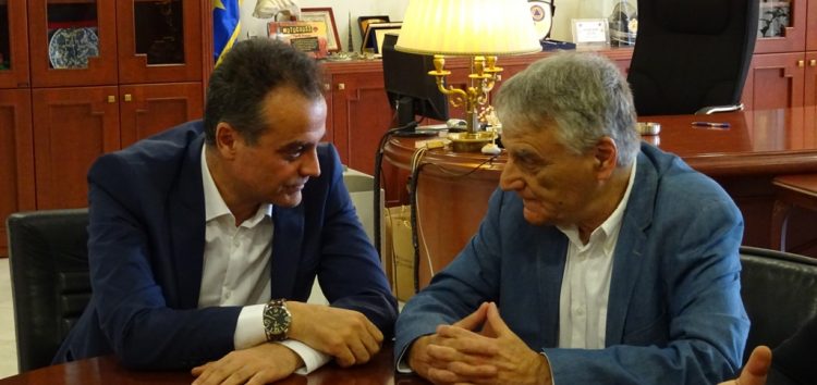 Συνάντηση του Γ.Γ. του υπουργείου Εσωτερικών Κ. Πουλάκη  με τον Περιφερειάρχη Δυτικής Μακεδονίας (video, pics)