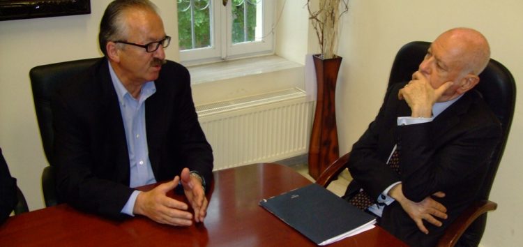 Συνάντηση του δημάρχου Φλώρινας με τον υπουργό Οικονομίας και Ανάπτυξης (video, pics)