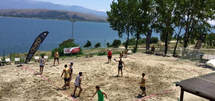 Αντίστροφη μέτρηση για το Πανελλήνιο τουρνουά beach handball στη λίμνη Βεγορίτιδα