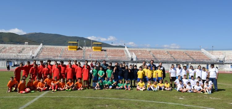 80 παιδιά από τη Φλώρινα συμμετείχαν στο πρόγραμμα Uefa Grassroots Week