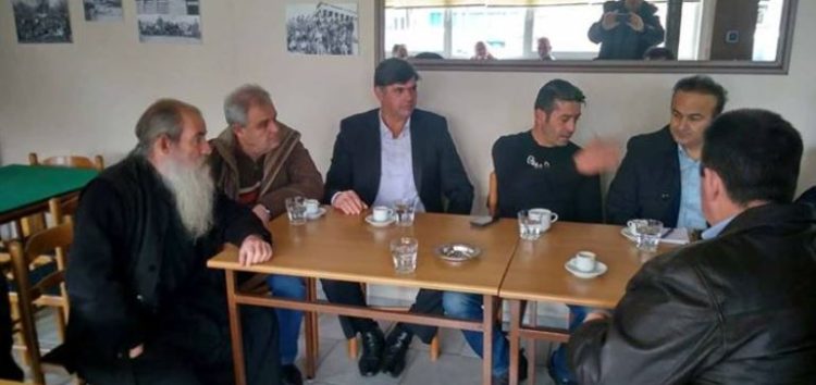 Επίσκεψη του βουλευτή Γιάννη Αντωνιάδη στην τοπική κοινότητα Πετρών (pics)