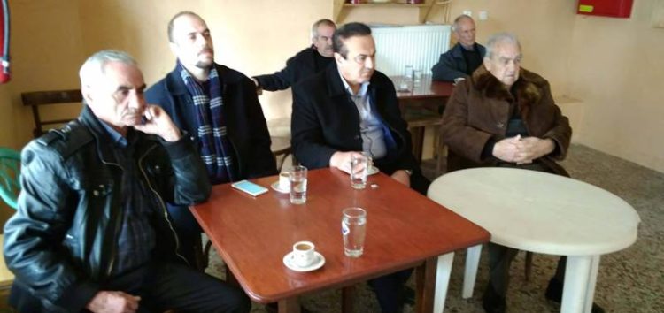 Επίσκεψη του βουλευτή Γιάννη Αντωνιάδη στην Τ.Κ. Αχλάδας (pics)