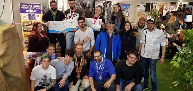 Τρία μετάλλια για τους σπουδαστές του Ι.Ε.Κ. VOLTEROS της Κοζάνης στον 3ο Πανελλήνιο Διαγωνισμό Μαγειρικής «GREEK CHEF 2018»
