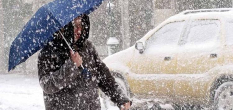 Πυκνές χιονοπτώσεις στη Δυτική Μακεδονία την Κυριακή – Έκτακτο δελτίο επιδείνωσης καιρού