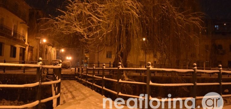 Η καθυστερημένη εμφάνιση του χειμώνα – Στα λευκά η πόλη της Φλώρινας (pics)