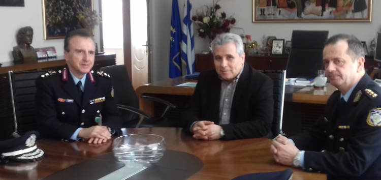 Επίσκεψη του Γενικού Περιφερειακού Αστυνομικού Διευθυντή Δυτικής Μακεδονίας στον Αντιπεριφερειάρχη Φλώρινας