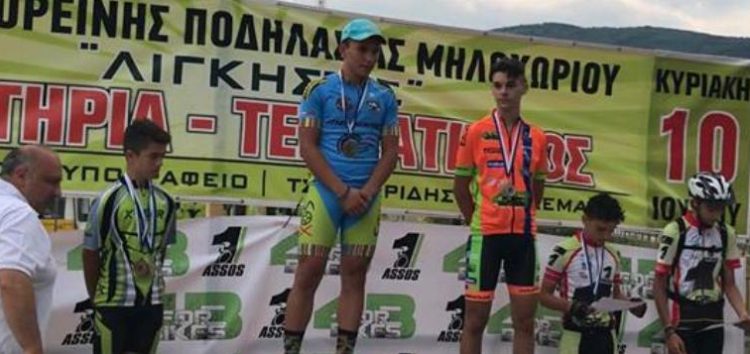 «Χρυσός» ο Γιώργος Τράιτσης στους διασυλλογικούς αγώνες ορεινής ποδηλασίας Μηλοχωρίου (pics)