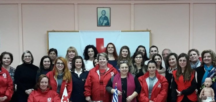 Ολοκλήρωση εκπαιδεύσεως εθελοντών νοσηλευτικής Ελληνικού Ερυθρού Σταυρού στο Αμύνταιο
