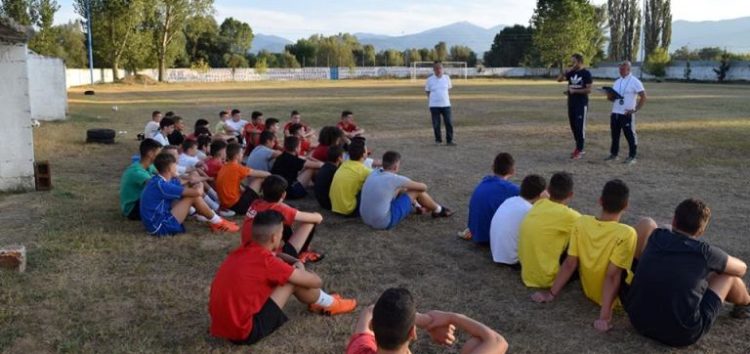 Ανακοίνωση για προπόνηση των μικτών ομάδων Νέων & Παίδων ΕΠΣ Φλώρινας σε νέο γήπεδο