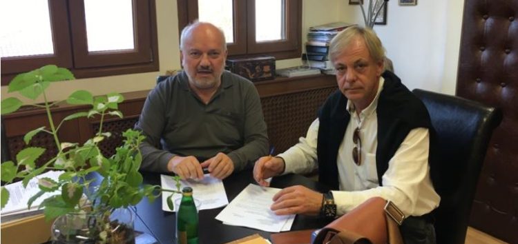 Υπογραφή σύμβασης για αποκατάσταση φθορών ασφαλτοστρώσεων στο δήμο Αμυνταίου