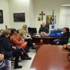 Συνάντηση του δημάρχου Φλώρινας με τις συμβασιούχες καθαρίστριες του δήμου