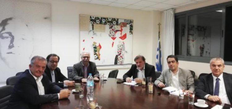 Συνάντηση των βουλευτών του ΣΥΡΙΖΑ Δυτικής Μακεδονίας με τον υπουργό Παιδείας