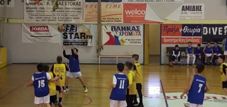 Αγωνιστική δράση για την ακαδημία basket του Αριστοτέλη Φλώρινας στα Γρεβενά με τον Φ.Ο. Πρωτέα Γρεβενών