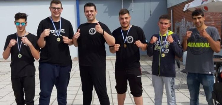 Πέντε μετάλλια για τον Α.Σ. «Παγκράτιον» στο διασυλλογικό πρωτάθλημα Kick Boxing (pics)