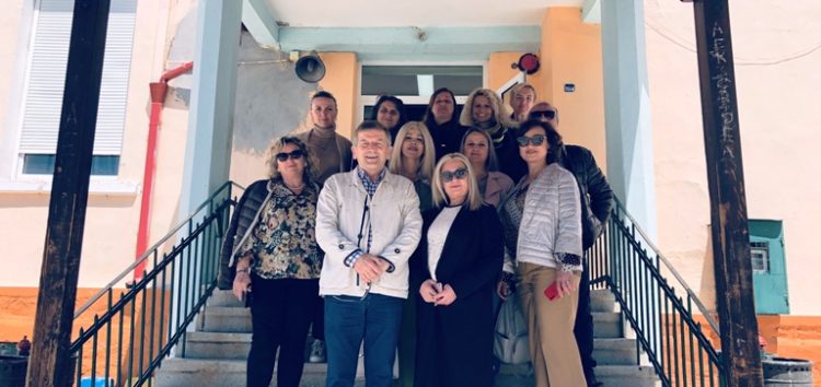 Καθηγητές από τα Πανεπιστήμια Δυτικής Μακεδονίας και Αργυροκάστρου στο δημοτικό σχολείο Μελίτης