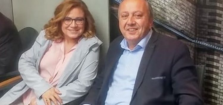 Την ευρωβουλευτή Μαρία Σπυράκη υποδέχτηκε ο υποψήφιος δήμαρχος Φλώρινας Στάθης Κωνσταντινίδης