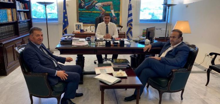 Συνάντηση Αντωνιάδη – Μπιτάκη με τον υφυπουργό Αθλητισμού