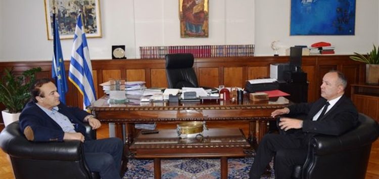 Συνάντηση του Γιάννη Αντωνιάδη με τον υφυπουργό Μακεδονίας – Θράκης