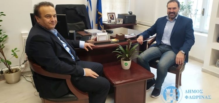 Συνάντηση του Δημάρχου Φλώρινας Βασίλη Γιαννάκη με τον Βουλευτή Φλώρινας Γιάννη Αντωνιάδη