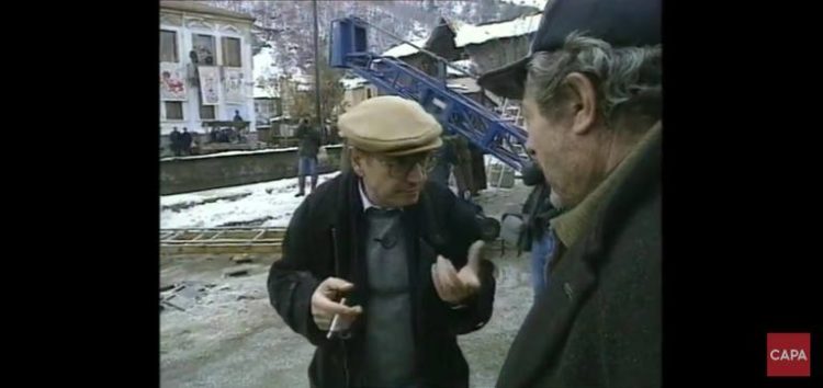 Ταινία στα πρόθυρα της νευρικής κρίσης (1991): ο Θόδωρος Αγγελόπουλος στη Φλώρινα (video)