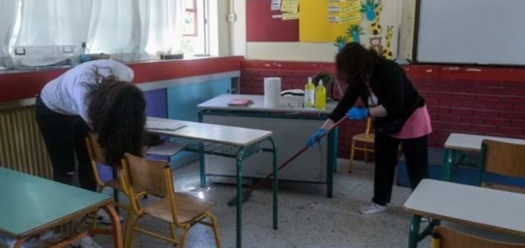 Τροποποιείται η υπουργική απόφαση για τις προσλήψεις στον τομέα της καθαριότητας των σχολικών μονάδων