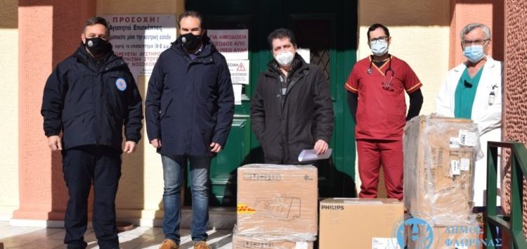 Δωρεά ιατρικού εξοπλισμού από τον Δήμο Φλώρινας στο Γενικό Νοσοκομείο Φλώρινας