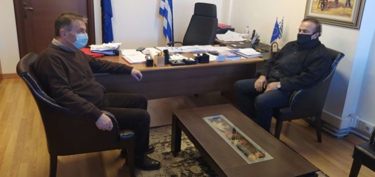 Συνάντηση του βουλευτή Γιάννη Αντωνιάδη με τον δήμαρχο Αμυνταίου