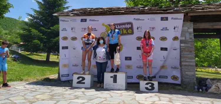 1η θέση για την Γεωργία Δούκα του ΣΟΧ στον Διασυλλογικό Αγώνα Ορεινής Ποδηλασίας Αλιγκάρι Bike Πάικου