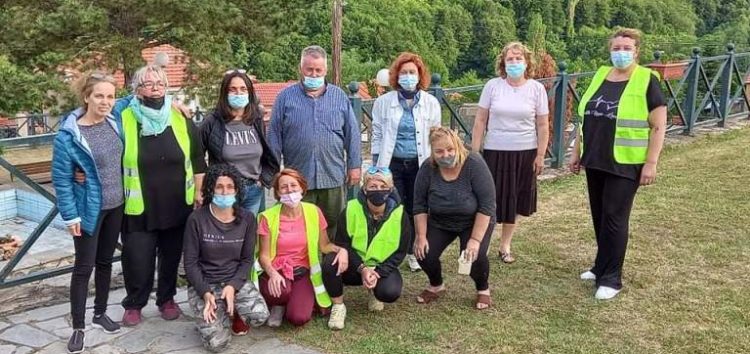 Δράση καθαρισμού της κοινότητας Δροσοπηγής από το Γραφείο Εθελοντισμού Δήμου Φλώρινας