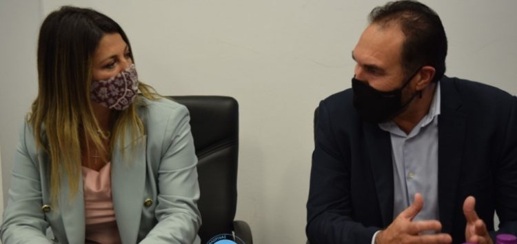 Με την Υφυπουργό Τουρισμού Σοφία Ζαχαράκη συναντήθηκε ο Δήμαρχος Φλώρινας Βασίλης Γιαννάκης (pics)