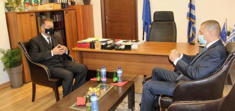 Συνάντηση του Δημάρχου Αμυνταίου με τον πρώην Υφυπουργό Εθνικής Άμυνας Αλκιβιάδη Στεφανή