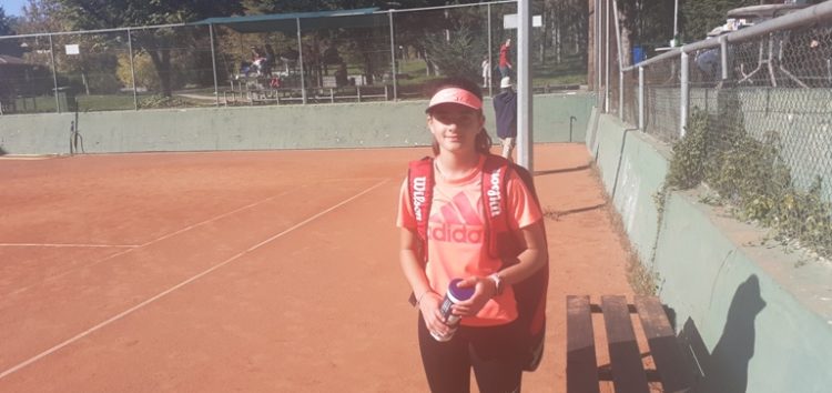 Πανελλήνια διάκριση για την αθλήτρια Σοφία Δανιηλίδου της Ομάδας Τένις της Λέσχης Πολιτισμού Φλώρινας
