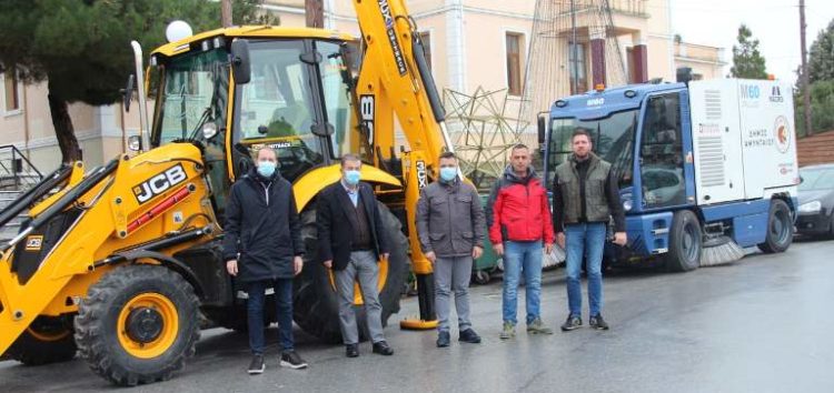 Παραλαβή από το Δήμο Αμυνταίου δύο νέων μηχανημάτων, δωρεά της εταιρίας Trans Adriatic Pipeline AG (TAP)