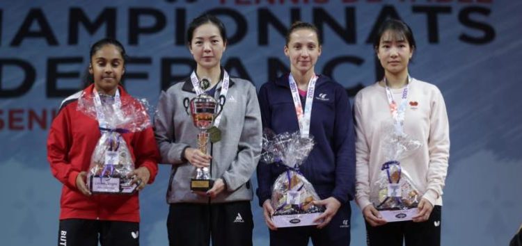 Σάρισες: Η Yuhua Liu τρίτη στο γαλλικό πρωτάθλημα