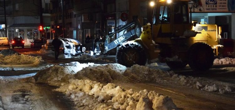 Διακόπηκε η διαδικασία άρσης του χιονιού στη Φλώρινα μετά από καταγγελία πολίτη για «διατάραξη κοινής ησυχίας»!