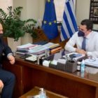 Συνάντηση του βουλευτή Γ. Αντωνιάδη με τον υπουργό Κ. Σκρέκα για τις υψηλές τιμές στο ηλεκτρικό ρεύμα