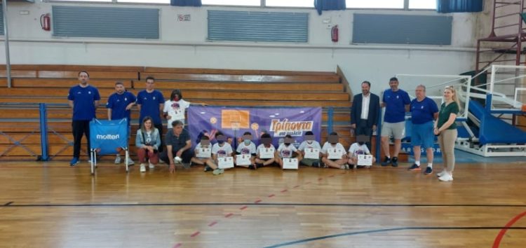 Η Φλώρινα φιλοξένησε το Εκπαιδευτικό Αθλητικό Πρόγραμμα Καλαθοσφαίρισης «Τρίποντα στα σχολεία» (pics)