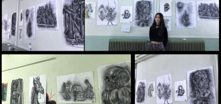Έκθεση ζωγραφικής της Αρχοντούλας Τζέκου, μαθήτριας του Δημιουργικού Εργαστηρίου «Δήμητρα»