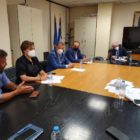 Σύσκεψη του Δημάρχου Αμυνταίου με τον Πρόεδρο του ΕΛΓΑ για θέματα που ανέκυψαν μετά τη σφοδρή χαλαζόπτωση που έπληξε την ευρύτερη περιοχή