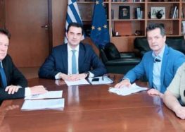Συνάντηση του Προεδρείου του Συνδέσμου Ενεργειακών Κοινοτήτων Ελλάδας με τον Υπουργό Ενέργειας Κώστα Σκρέκα