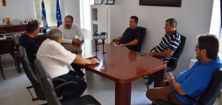 Συνάντηση του Δημάρχου Φλώρινας με το Εργατικό Κέντρο και το Σωματείο Εργαζομένων στα Λιγνιτωρυχεία Αχλάδας