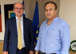 Συνάντηση του βουλευτή Γ. Αντωνιάδη με τον υπουργό Εργασίας Κ. Χατζηδάκη για τη διεκπεραίωση όλων των εκκρεμών συντάξεων του Ν. Φλώρινας