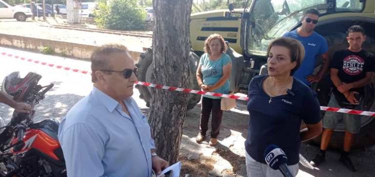 Ο βουλευτής Γιάννης Αντωνιάδης στη συγκέντρωση διαμαρτυρίας των αγροτών του Αμυνταίου