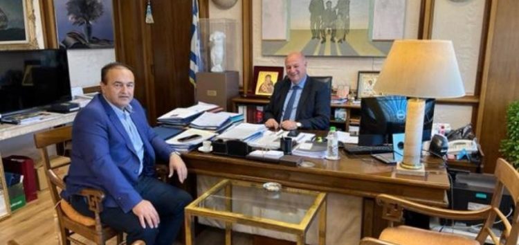 Συνάντηση του βουλευτή Γ. Αντωνιάδη με τον υπουργό Δικαιοσύνης Κ. Τσιάρα