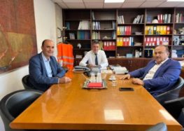 Συνάντηση του βουλευτή Φλώρινας Γ. Αντωνιάδη με τον Γ.Γ. του Υπουργείου Ανάπτυξης και Επενδύσεων Δ. Σκάλκο